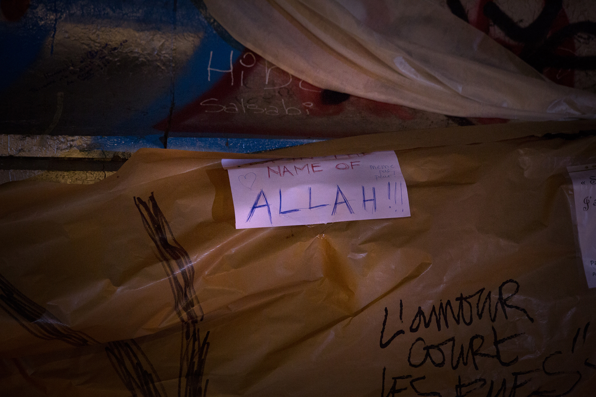 Not in the name of Allah, 2015 – 2016 